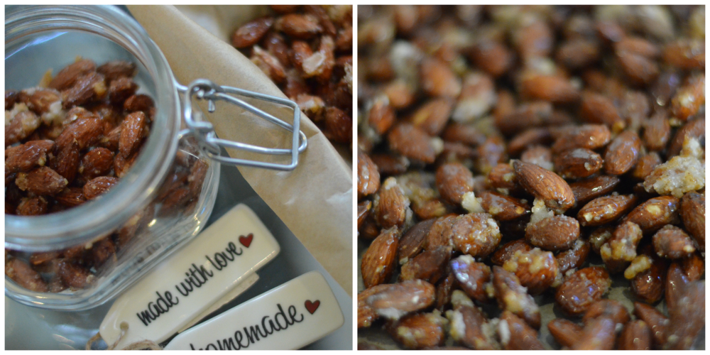 Paprika candied nuts